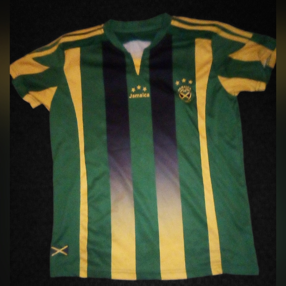 JAMAICA 1962 JERSEY BY LMS SIZE 14-16 JUNIORS